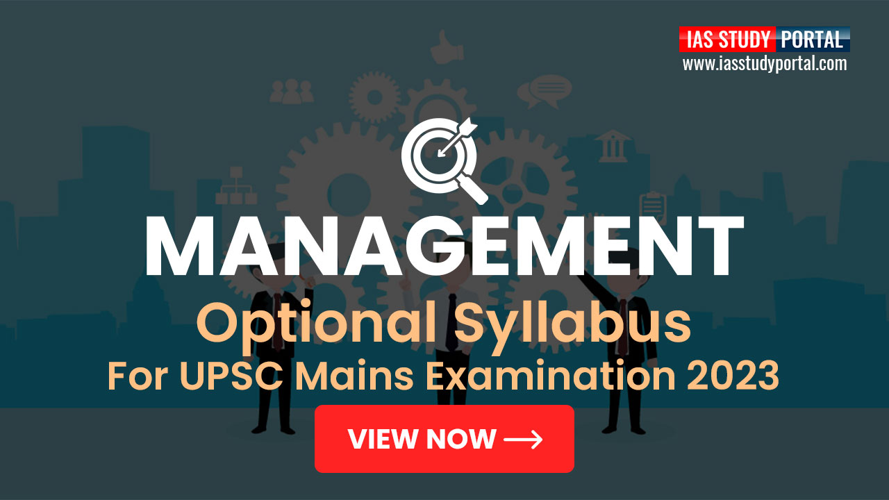 Management Optional Syllabus